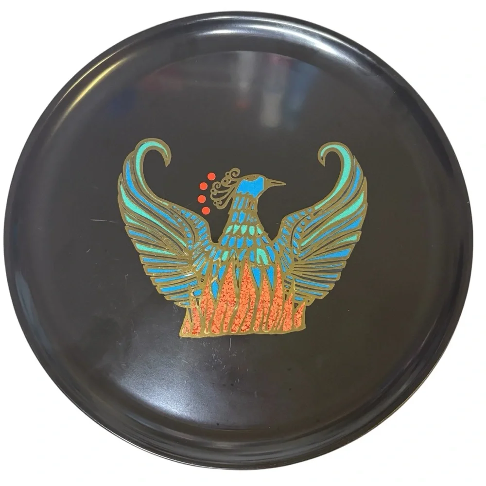 Couroc of Monterey Plates and Tray Lot of 4